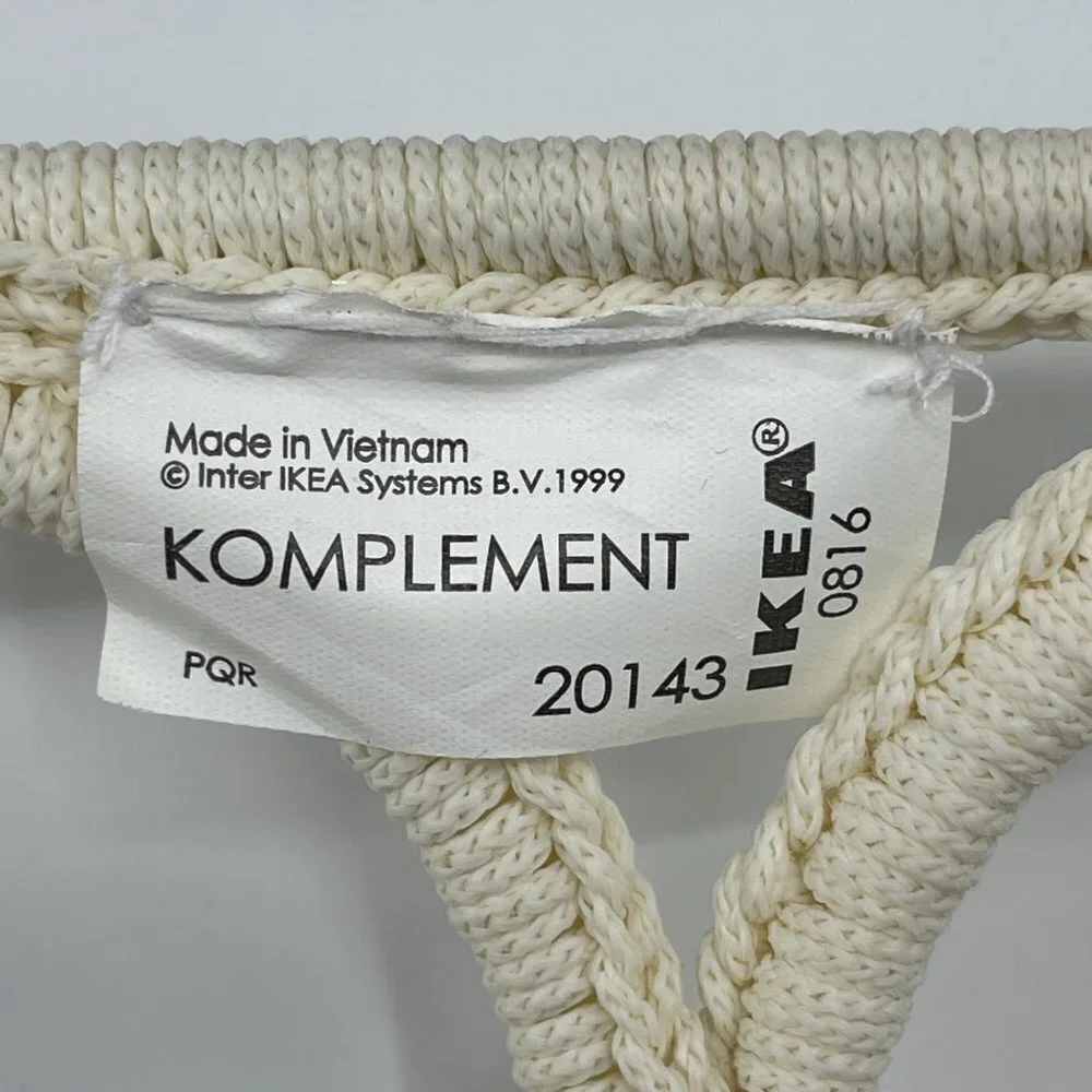 IKEA Komplement Scarf Hanger Cream